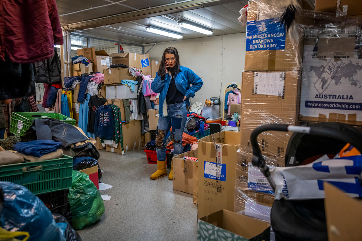 Poland. Refugees from Ukraine find kindness in Łagiewnicka support centre