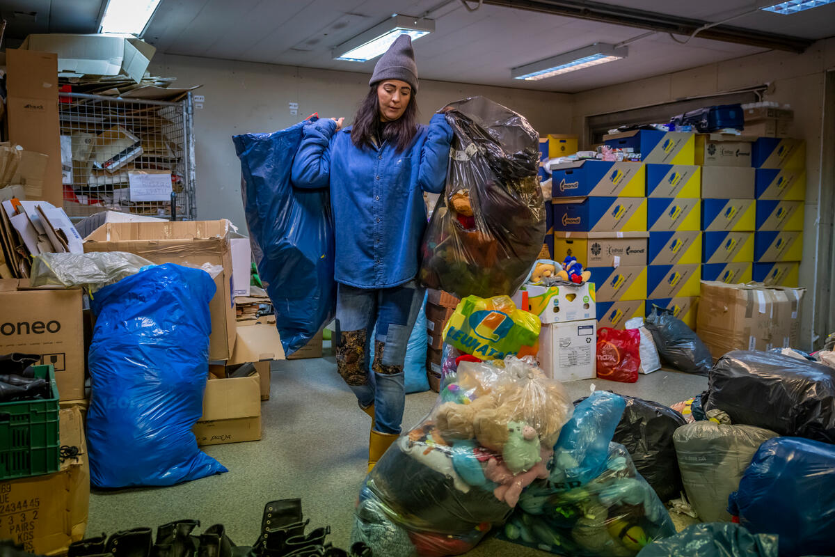 Poland. Refugees from Ukraine find kindness in Łagiewnicka support centre