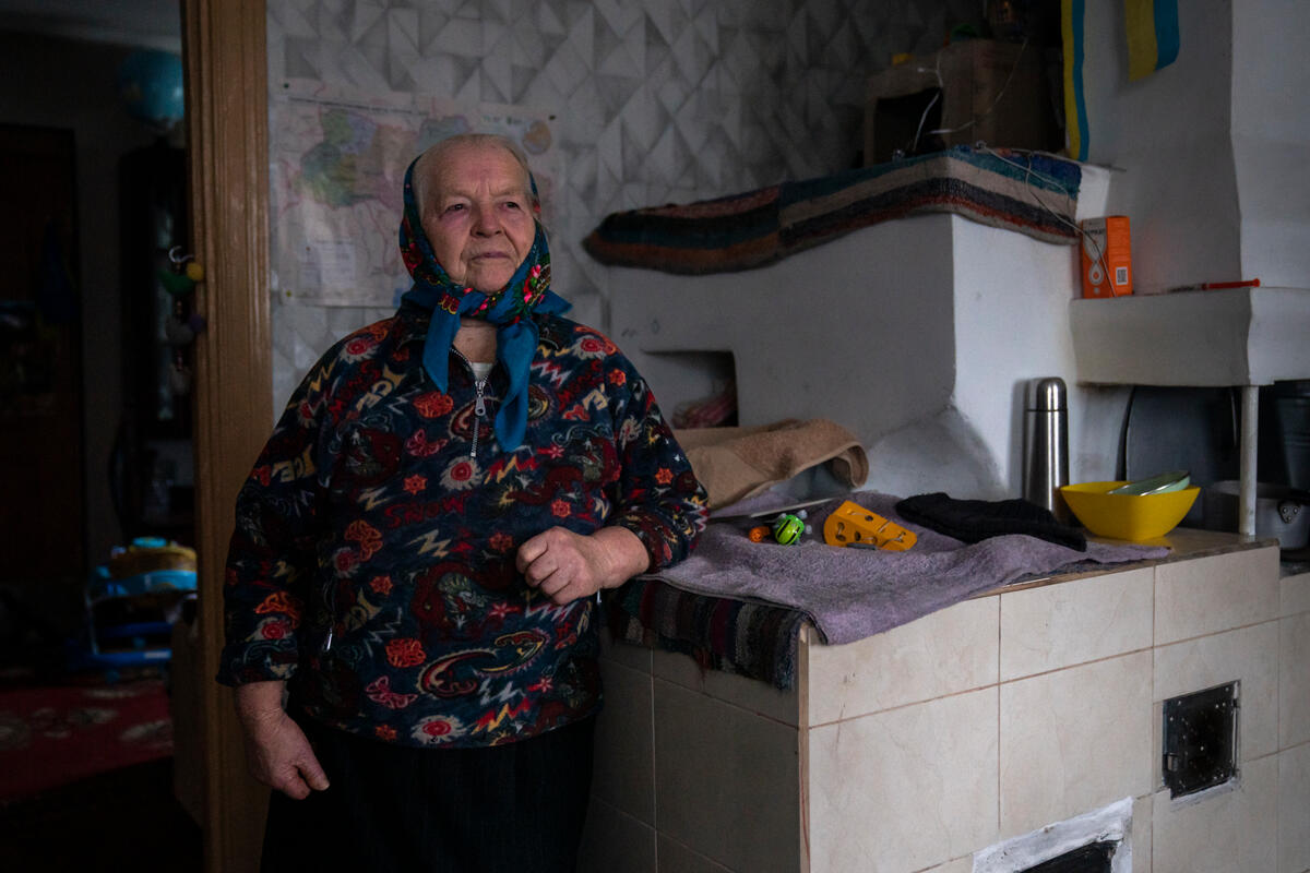 Ukraine. UNHCR repairs homes destroyed in the war