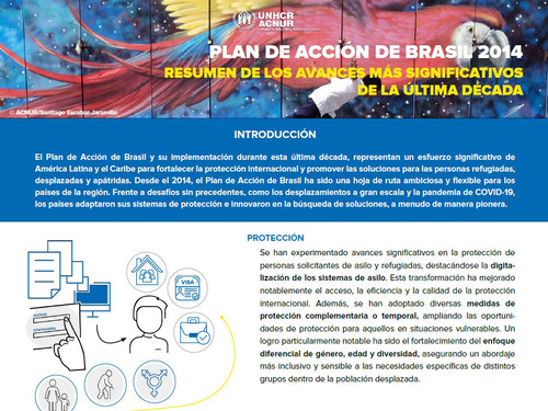  Plan de Acción de Brasil 2014-2024: Resumen de los avances más significativos de la última década