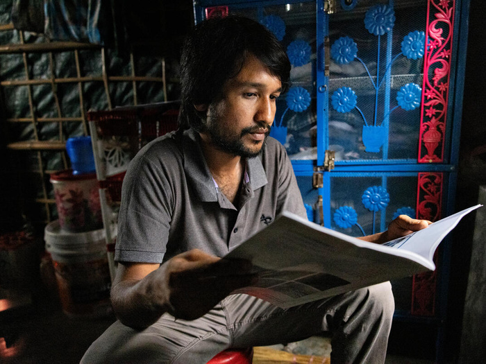 Bangladesh. Los Narradores Rohingyas, ganadores regionales para Asia y el Pacífico del Premio Nansen para los Refugiados de ACNUR 2023, iluminan a su comunidad.