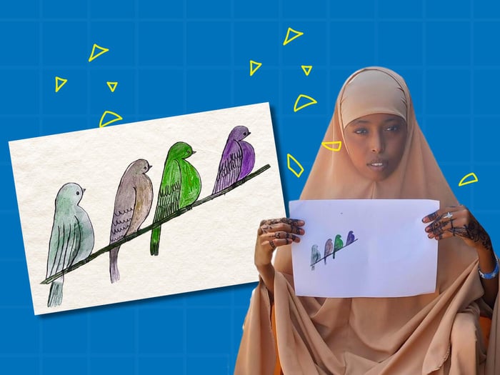 Suiza. 2023 Concurso de Arte ACNUR x UNIQLO Juventud con los Refugiados.