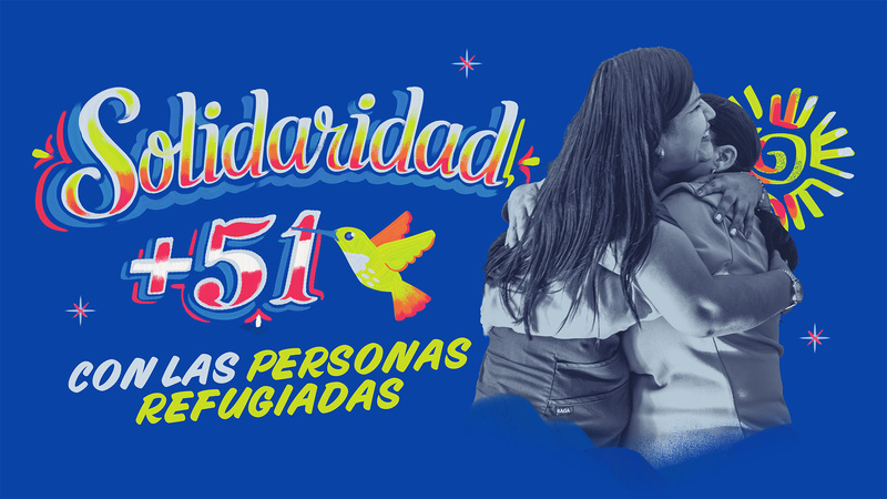 Cada vez que veas el +51 del Perú, recuerda que es el número de un país solidario.
