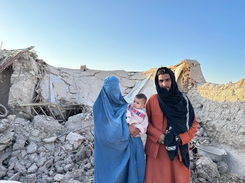 ACNUR continúa prestando asistencia a los supervivientes del terremoto de Herat.