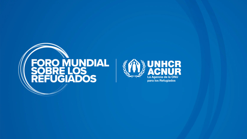 Logotipo del Foro Mundial sobre los Refugiados