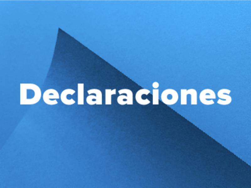 Declaraciones