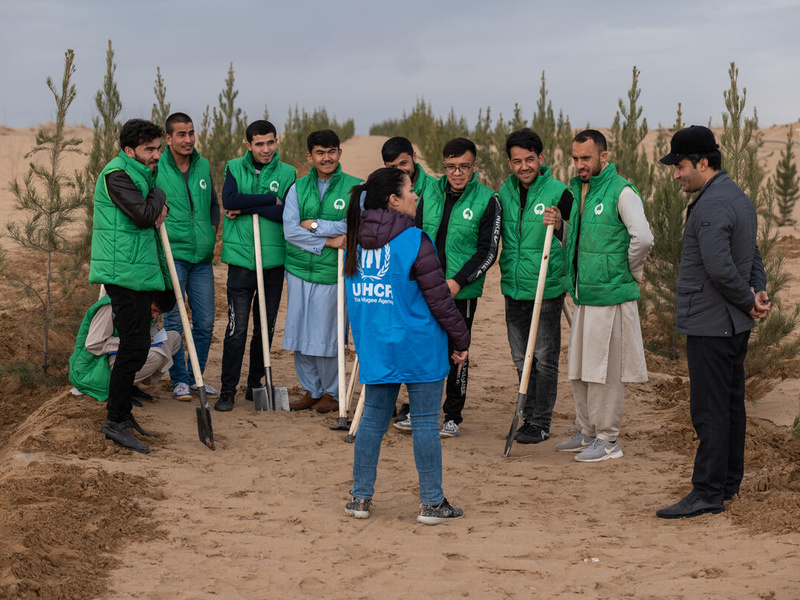 Uzbekistán. Proyectos de acción climática y sostenibilidad para personas refugiadas afganas