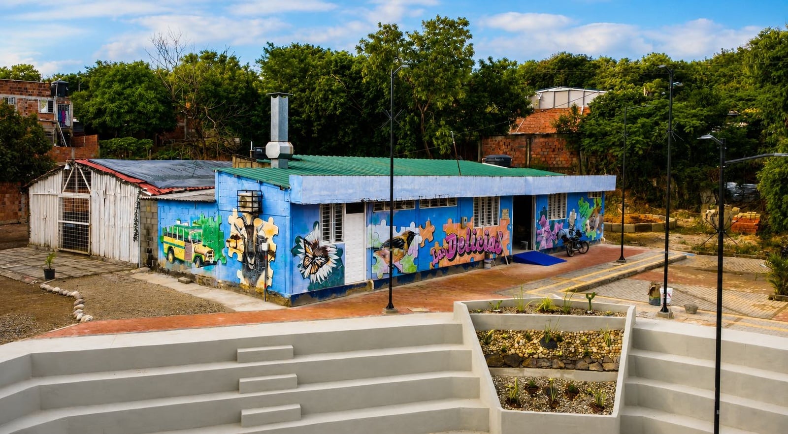 Salón comunitario del Barrio las Delicias 