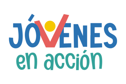 Logotipo de Jóvenes en acción