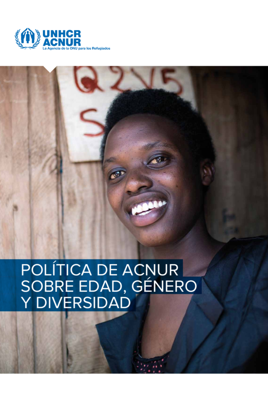 Política sobre edad, género y diversidad
