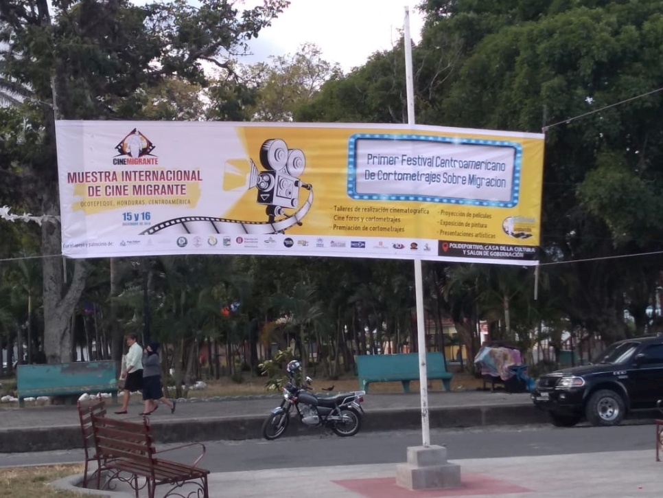El Primer Festival Centroamericano de Cortometrajes sobre Migración se llevó a cabo en Ocotepeque, Honduras, el 15 y 16 de diciembre de 2018.