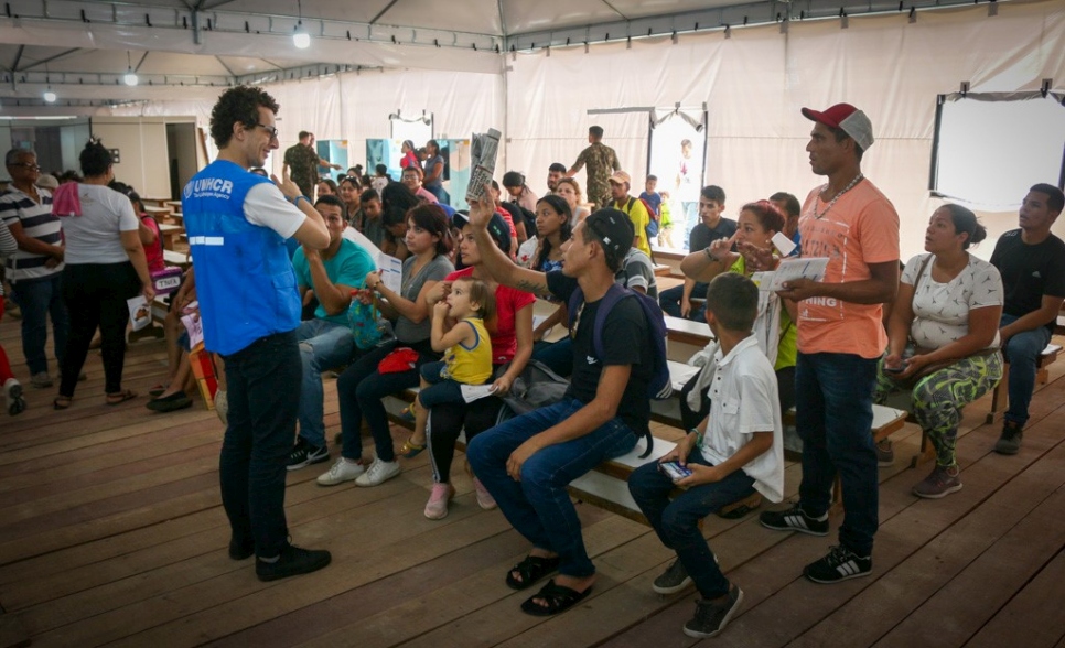 El centro inaugurado en Manaos ofrece apoyo a refugiados y migrantes.