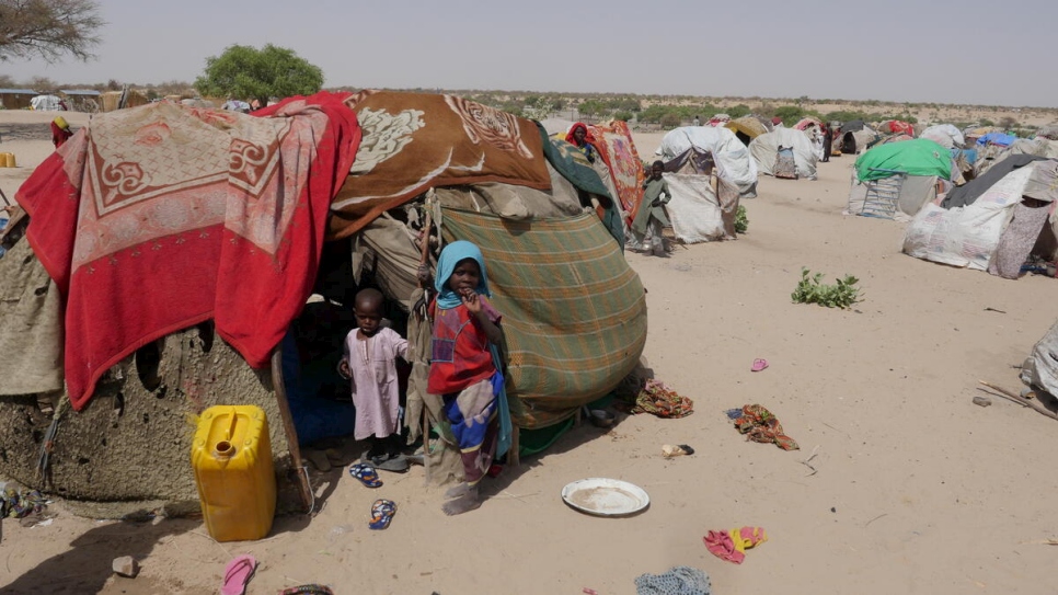 Campamento de Forkoloum, lugar en Chad donde residen 50.000 personas desplazadas internas que han huido de ataques violentos