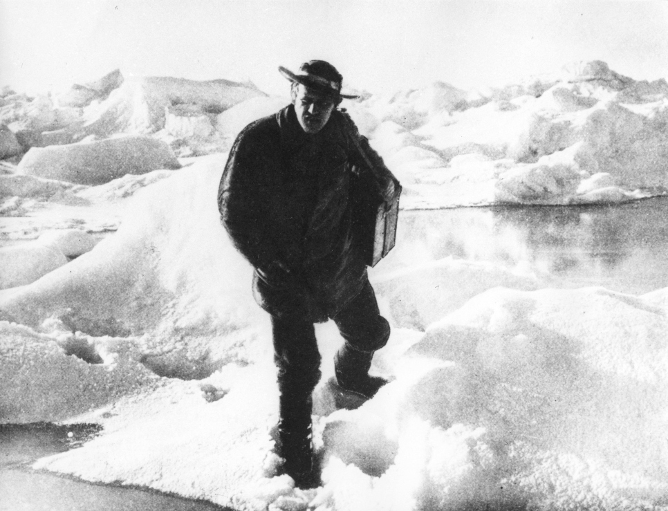 Fridtjof Nansen durante su legendaria expedición al Ártico entre 1893 y 1896.