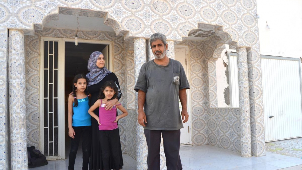 En Siria, Talal era un arquitecto. Ahora es un trabajador ocasional en Mauritania.