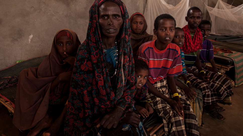 Aisha está entre los 4.300 refugiados somalíes que huyeron de la violencia provocada por Al Shabab y la sequía que sufre Etiopía este año.