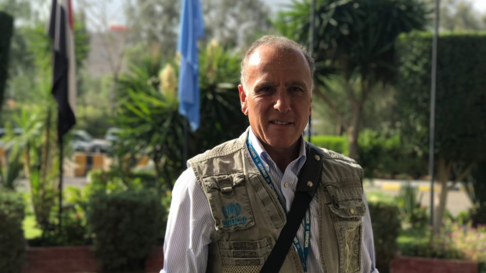 Ayman Gharaibeh, Representante de ACNUR en Yemen.