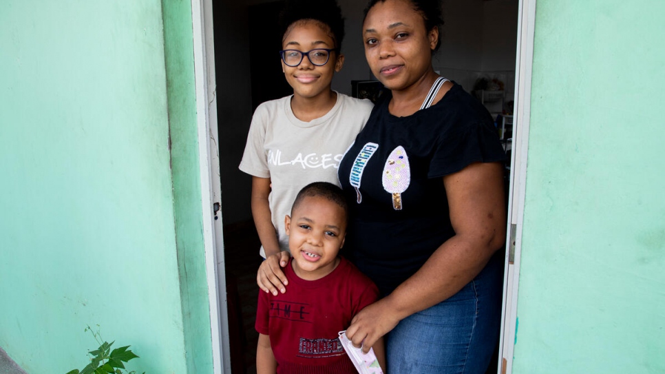 Dayana y su familia están reconstruyendo gradualmente sus vidas en la Ciudad de Panamá.