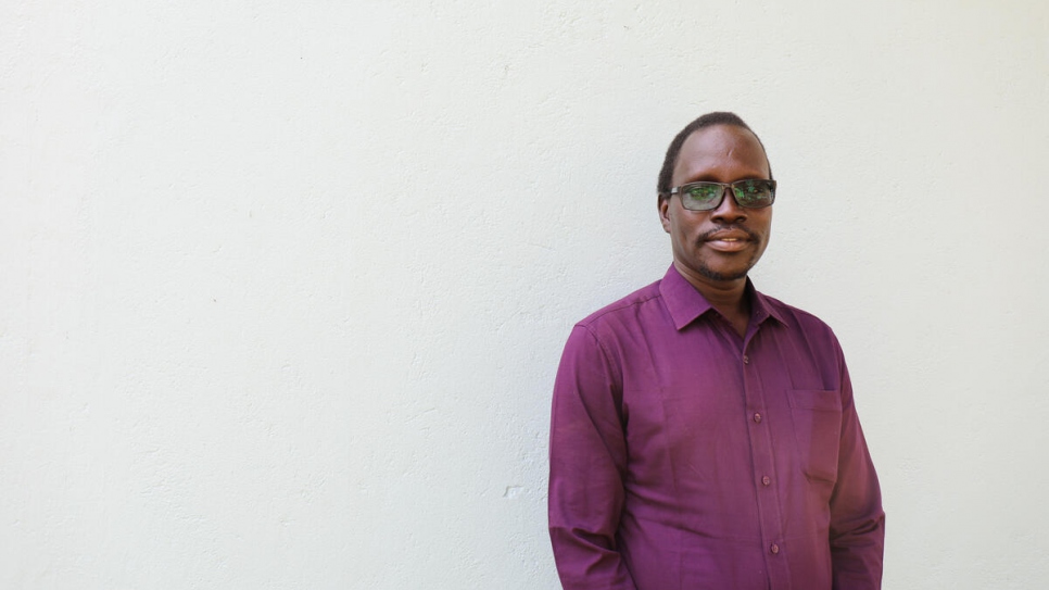 Jokino Othong Odok lleva una década viviendo en el centro de protección de civiles de Malakal. Quiere volver a su casa en la ciudad de Malakal, pero señala que ahí no hay protección.